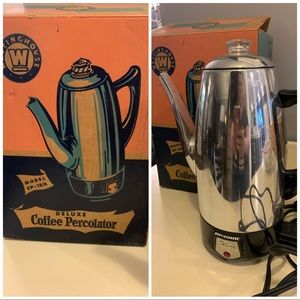 Westinghouse Deluxe Percolator with box